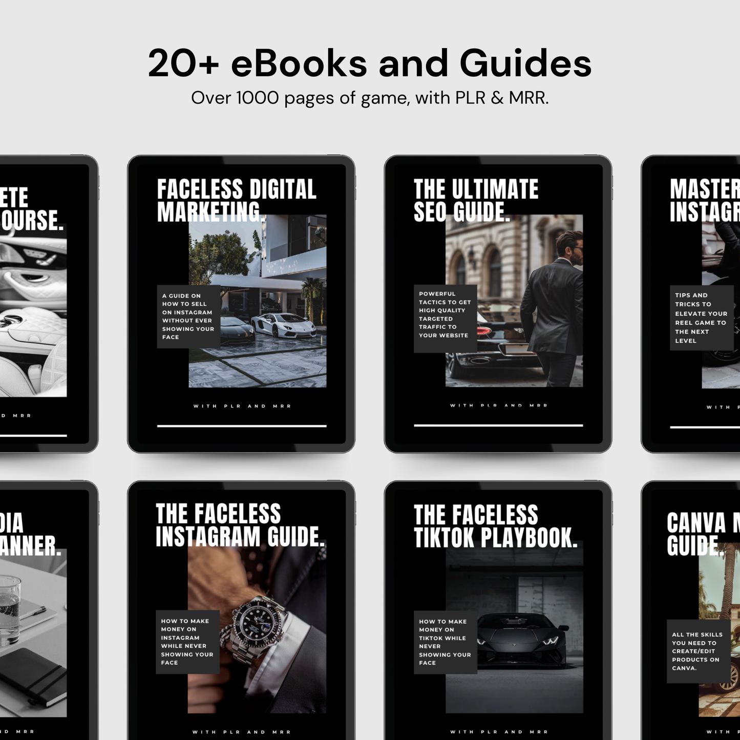 Faceless for Men - Digital Marketing Bundle